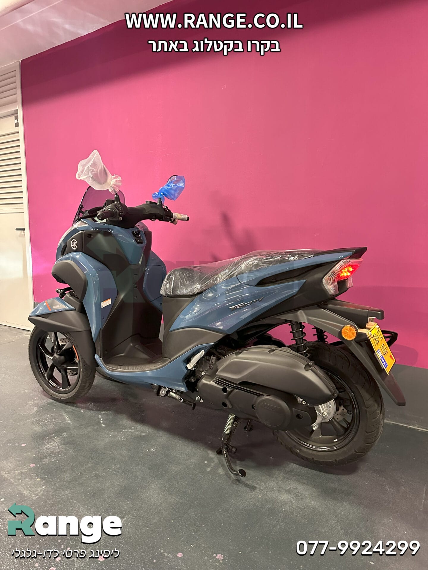 מבט צידי על הדגם הבטחותי של ימאהה